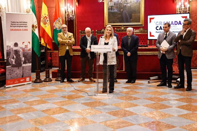 Intervención de la alcaldesa de Granada, Marifrán Carazo.