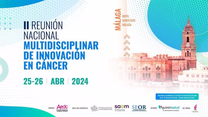 Jornada Nacional Multidisciplinar de Innovación en Cáncer, organizada por el Departamento de Oncología Integral del Hospital Quirónsalud Málaga.