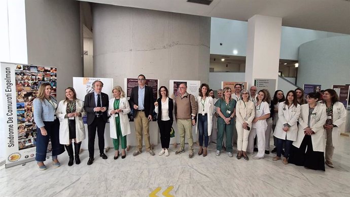 Apertura de la exposición 'Convivir con el síndrome Camurati-Engelmann'