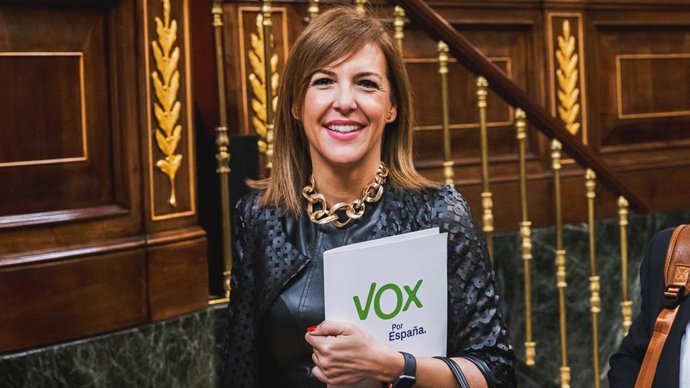 La diputada de Vox por Málaga Patricia Rueda en una imagen de archivo