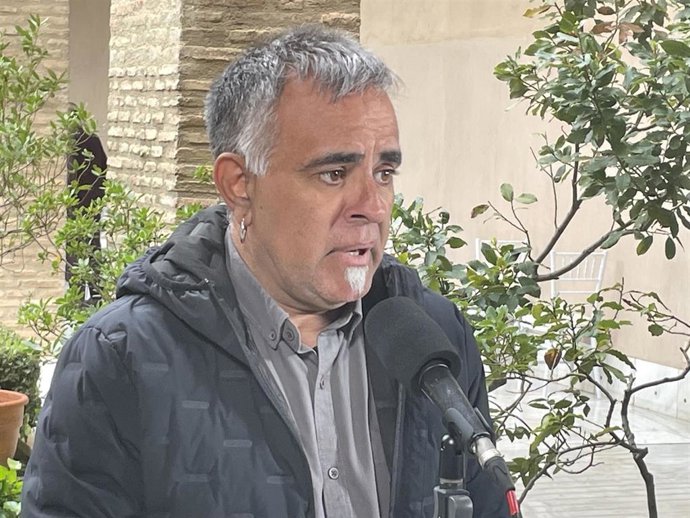 El diputado de Podemos Andoni Corrales.