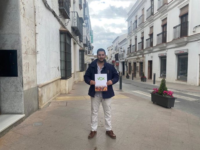 El coordinador de Vox en Osuna (Sevilla), Diego Segovia.