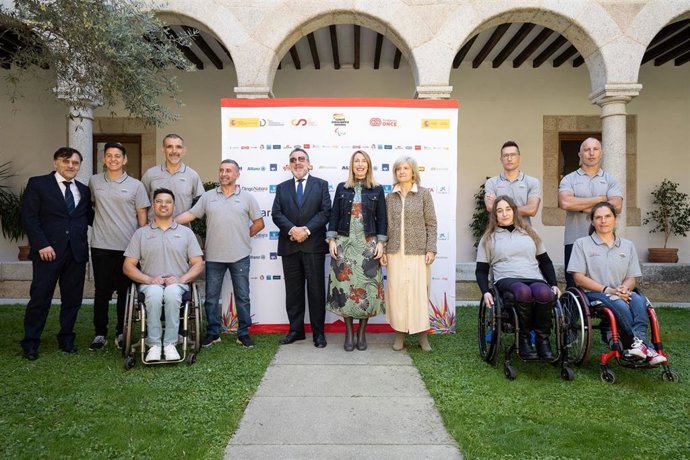 Presentación de los deportistas extremeños preseleccionados para los Juegos Paralímpicos de París 2024