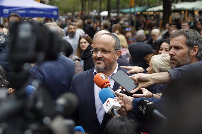 El cap de llista del PP a les eleccions catalanes, Alejandro Fernández