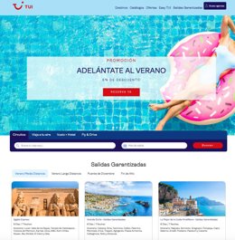 PÁGINA WEB TUI