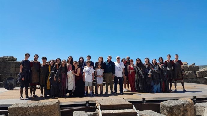 Tania Barcelona en el XVII Festival de Teatro Grecolatino.