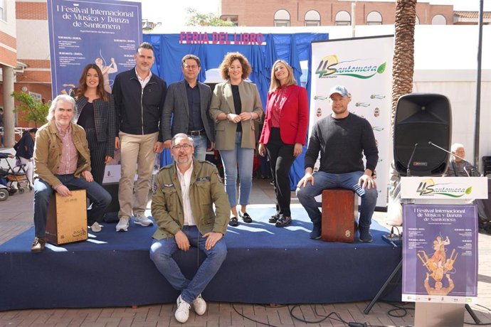 Imagen de la presentación del I Festival Internacional de Música y Danza de Santomera