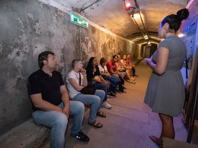 Archivo - Una visita a los Refugios de la Guerra Civil de Almería.