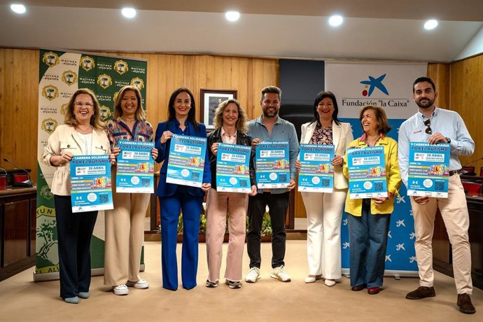 Presentado el cartel de la V edición de la 'Carrera solidaria por el autismo'