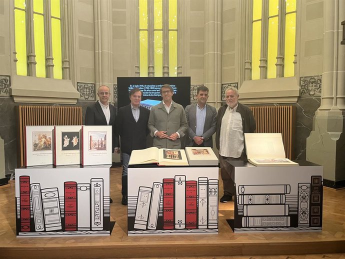 Diputación de Alicante recibe la donación de dos ejemplares históricos sobre Pompeya para Biblioteca del MARQ