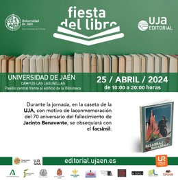 Cartel de la Fiesta del Libro.