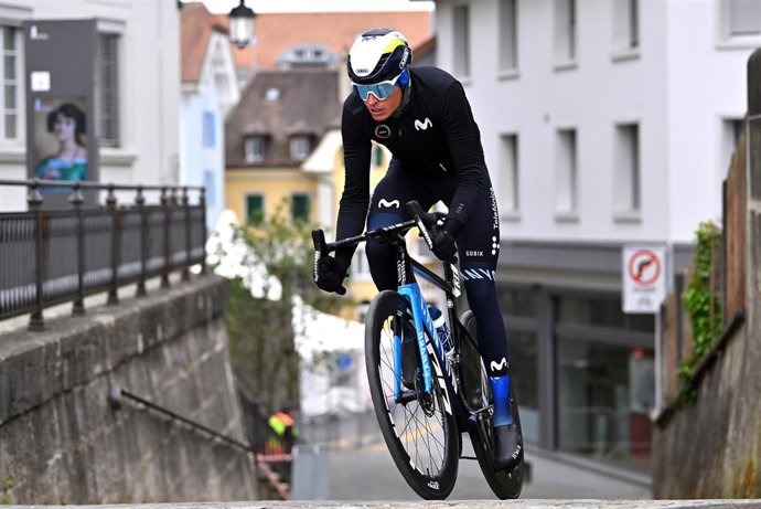 Enric Mas en el Tour de Romandía