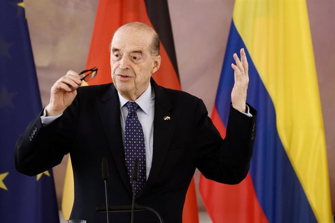Archivo - El hasta ahora ministro de Exteriores de Colombia Álvaro Leyva