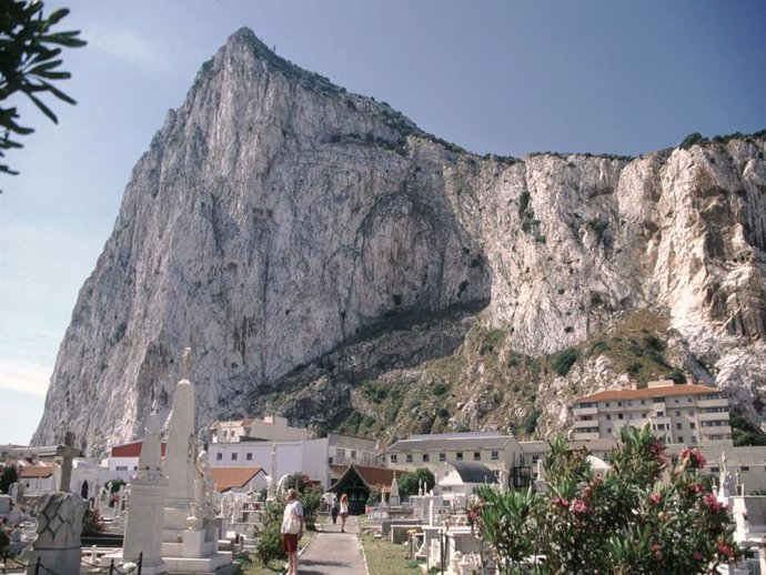 Archivo - Peñón de Gibraltar