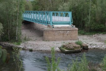 Nuevo mirador del puente de Arenzana