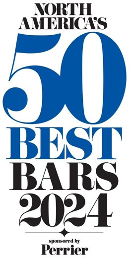 NORTH AMERICAS 50 BEST BARS 2024 Logo (Prnewsfoto/50 Best)
