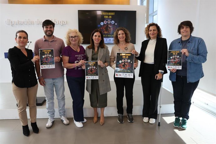 La Diputación de Málaga, a través de la Delegación de Igualdad, Servicios Sociales y Familias, colabora en la celebración de la II Fiesta Basket Fem +35, que se celebrará el sábado próximo, 27 de abril, en la capital, en el pabellón deportivo La Mosca