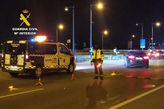 Control de la Guardia Civil.