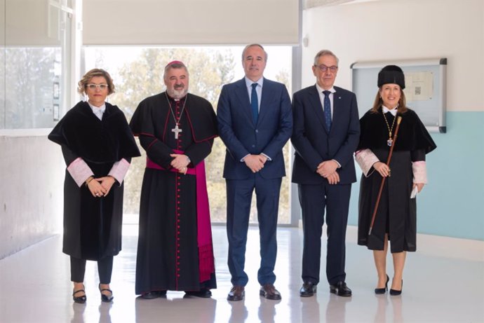 El acto ha tenido lugar en el campus de Villanueva de Gállego.