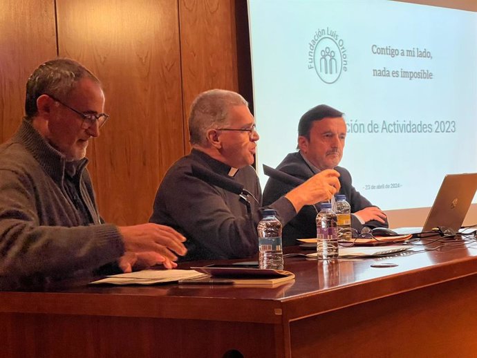 Acto de presentación de la Memoria 2023 de la Fundación Luis Orione y los principales proyectos de la organización para 2024.