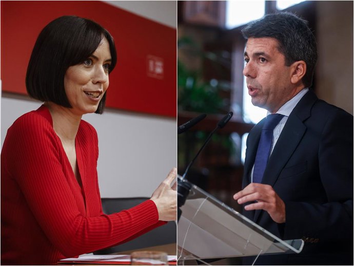 Diana Morant y Carlos Mazón