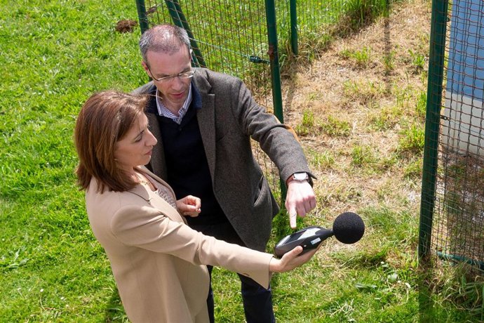 A conselleira de Medio Ambiente e Cambio Climático, Ángeles Vázquez, visitará unha estación de calidade do aire e ruído de Meteogalicia con motivo da celebración do Día internacional de concienciación sobre o ruído ambiental.     foto xoán crespo