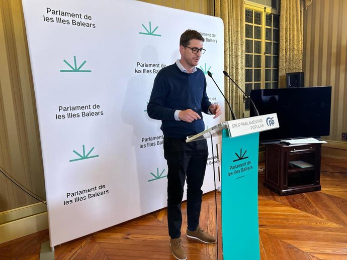 Archivo - El portavoz parlamentario del PP, Sebasti Sagreras.