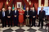 Foto: Homenaje a los diputados que formaron parte de las corporaciones provinciales de Cádiz de los últimos 45 años