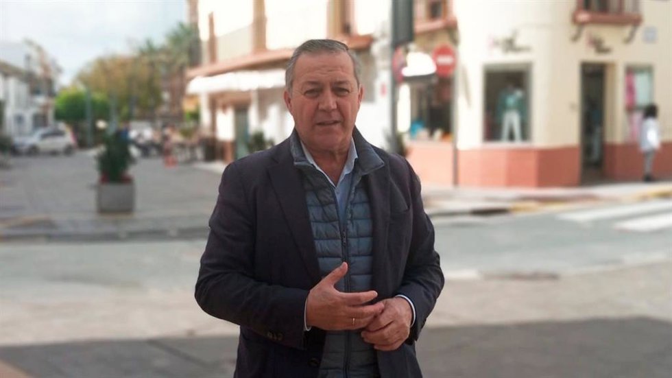 El portavoz del Grupo municipal de Vox en el Ayuntamiento de Alcalá de Guadaíra (Sevilla), Evaristo Téllez.