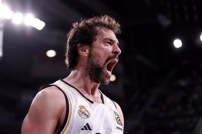 Archivo - Sergio Llull, en un partido del Real Madrid.