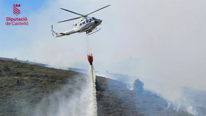 Incendi forestal a Cabanes 