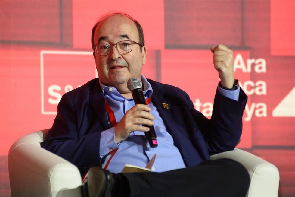 Archivo - El exministro de Cultura y Deporte, Miquel Iceta