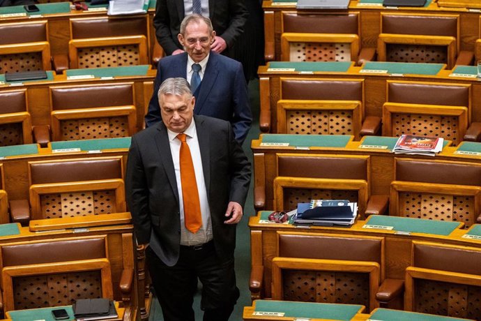 Archivo - El primer ministro húngaro, Viktor Orban