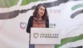 Foto: Unidas por Extremadura muestra su "solidaridad" a Sánchez e incide en que Podemos sabe lo que es "sufrir el lawfare"