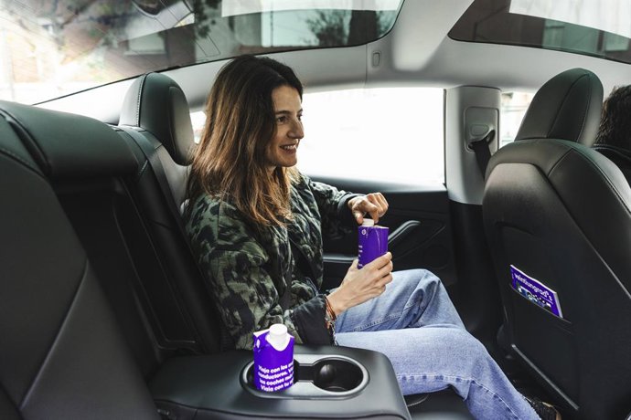 Archivo - Vehículo de Cabify