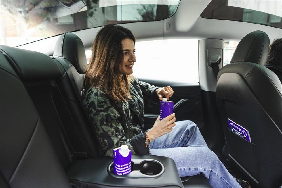 Archivo - Vehículo de Cabify