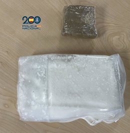 Droga incautada al detenido