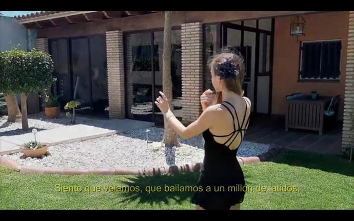 Fotograma de un videopoema del concurso anterior.