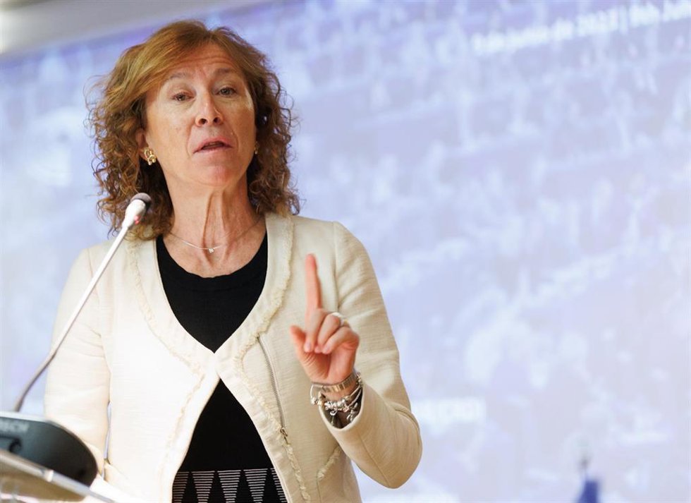 Archivo - La subgobernadora del Banco de España, Margarita Delgado