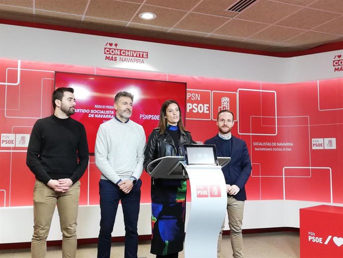Marina Curiel, portavoz del PSN en el Ayuntamiento de Pamplona.