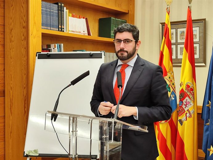 El vicepresidente primero y consejero de Desarrollo Territorial, Despoblación y Justicia, Alejandro Nolasco