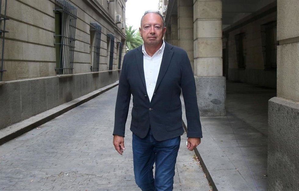 Archivo - Daniel Alberto Rivera a su llegada a la Audiencia de Sevilla