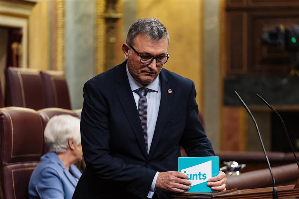 Archivo - El diputado de Junts Josep Maria Cervera