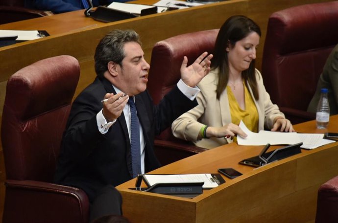 Archivo - El síndic José María Llanos en una imagen de archivo