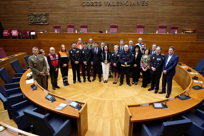 Efectius de Campanar premiats amb l'alta distinció dels Corts