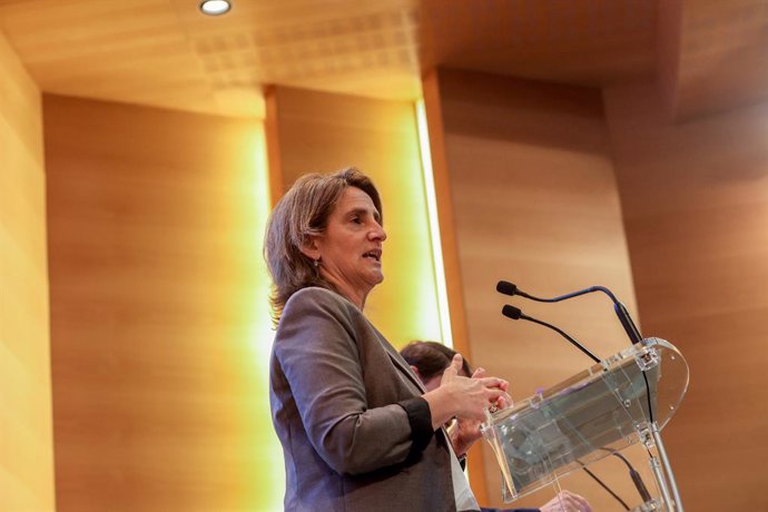La vicepresidenta tercera y Ministra para la Transición Ecológica y el Reto Demográfico, Teresa Ribera.