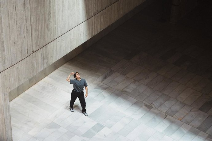 La artista Julia Zac en el TEM