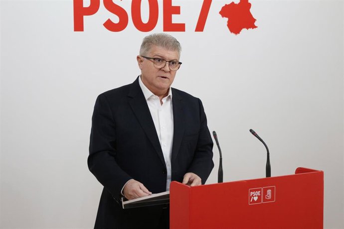 Archivo - El secretario general del PSOE en la Región de Murcia, José Vélez