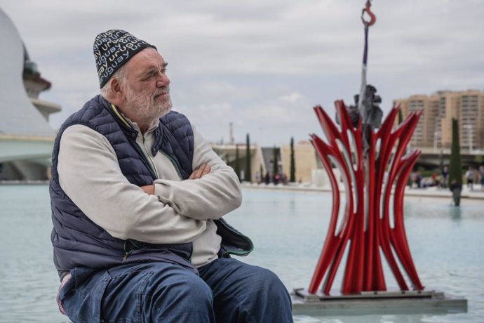 El artista Pablo Atchugarry . Inaugura la muestra 'Hacia el futuro' en la Ciutat de les Arts i les Ciències