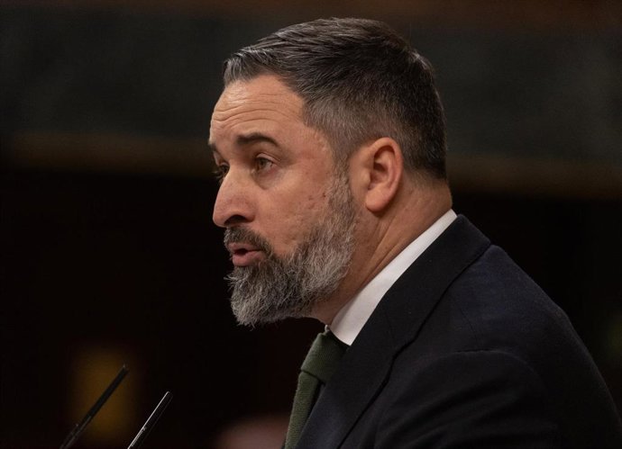 El líder de VOX, Santiago Abascal.